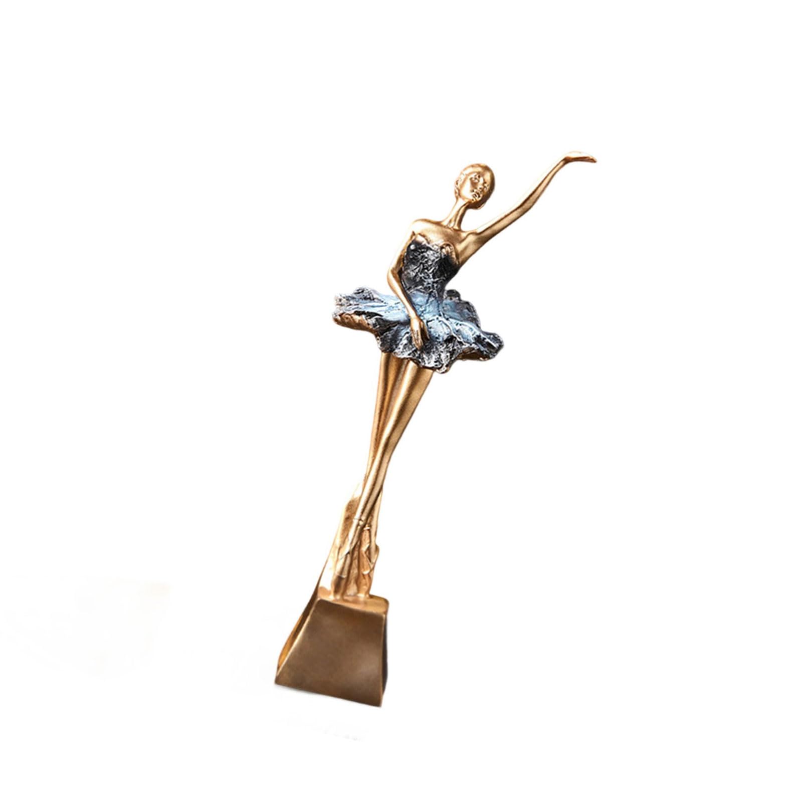 Figurine de danseuse de ballet européenne résine étagère salon moderne
