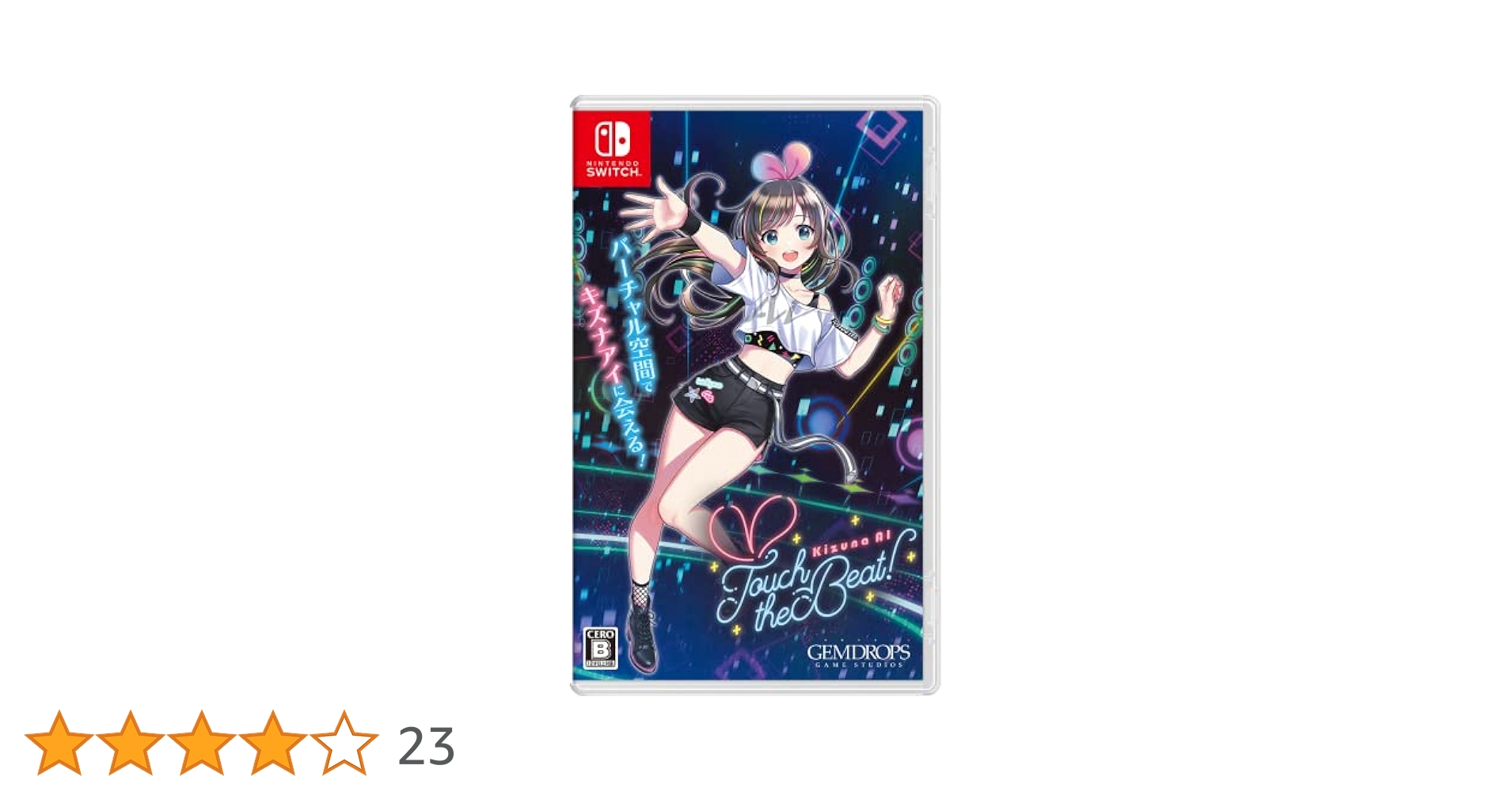 【新品未開封】キズナアイ タッチザビート！ PS4 Kizuna AI-Touch the Beat！通常版（キズナアイ タッチザ