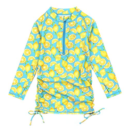 Image of SwimZip Girls' Long Sleeve Swim Dress Cover Up Swimsuit - UPF 50+ Sun Protection