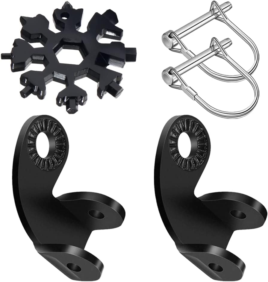MEISHANG Bicycle Trailer Hitch Connector, Bicycle Trailer Coupler