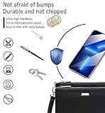 Topme 2 Pack Tempered Glass Screen Protector for Realme C33 (6.5" Inches) Ultra HD Full Screen Anti Scratch Anti Smudge Screen Protector, No Bubbles - Black - Image 5