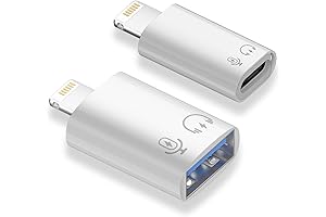 AreMe iPhone USB Adapter Wired Microphone for Phone