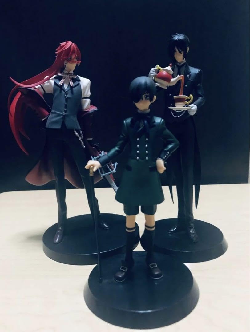 未開封】黒執事 フィギュア セバスチャン、シエル 2点セット
