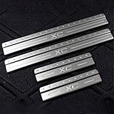 ◆ QUALITÄTSMATERIAL: Verhindern Sie, dass die Türverkleidung aus Edelstahl beim Betreten und Verlassen der Tür die Originalfarbe reibt und zerkratzt.