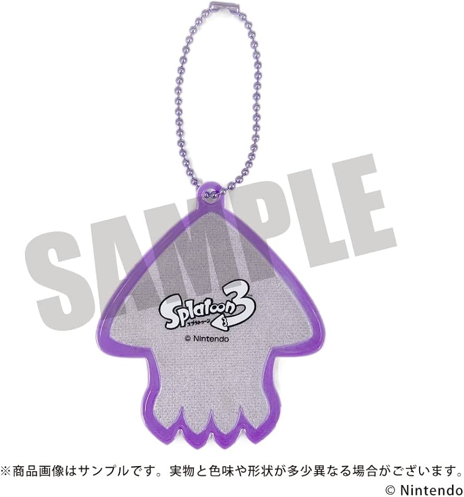 Amazon.co.jp: スプラトゥーン3 カラーリフレクター 06.イカ/パープル Amazon.co.jp: スプラトゥーン3 カラーリフレクター 06.イカ/パープル