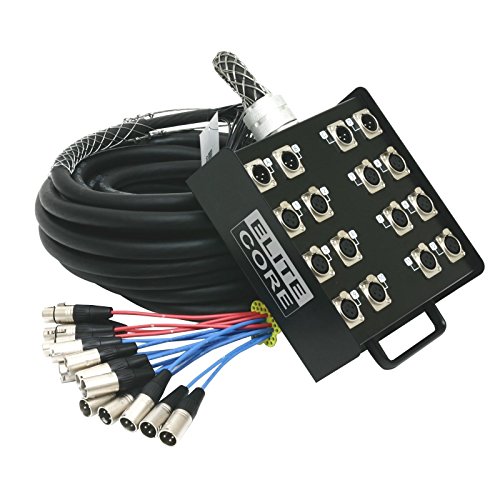 Elite Core 12x4 50 ft Audio Stage Snake