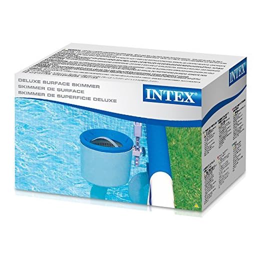 LEGNAGOFERR - INTEX 28000 SKIMMER DELUXE PULITORE AUTOMATICO PER POMPA FILTRO PISCINA FUORI TERRA INTEX BESTWAY E SIMILARI CON TUBO SKIMMER INCLUSO RICAMBI