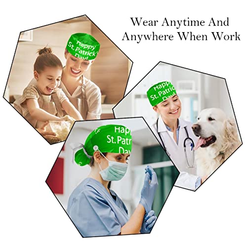 Chapeaux de travail imprimés Saint-Patrick dotés de finitions soignées et durables - 6