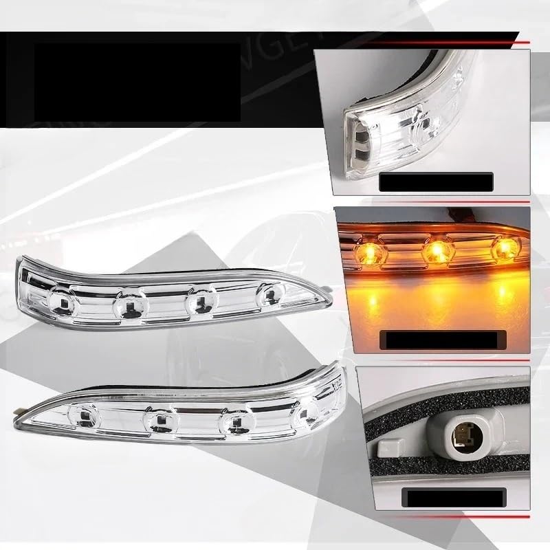 Luces LED señal giro para espejo rotos reemplazo intermitente Tucson 2010 2011 2012 2013 2014 4