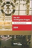 Cover zum Buch Die 101 wichtigsten Fragen: DDR