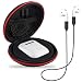 Bepack for Headphones Case, Protective Hard Travel Carrying Cover, Shockproof Headphones Accessories Zipper Mesh Pouches Storage Bags for AirPods Case Bluetooth/Wired Headset Earphone Earbuds MP3