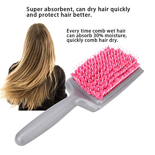 Peine para cabello con absorción de agua y masaje miniatura 2