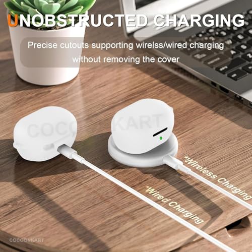 Image of Soft Silicone Case Cover for Bosee New QuietComfort (2024) -White