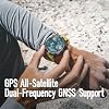 COROS VERTIX 2 Adventure GPS Watch, Ultra-Long 43 Days Battery Life, Dual-Frequency GPS, On-Wrist Navigation, Offline Maps, Heart Rate Monitor, Track Sleep, Running, Biking, Skiing, Climbing-Obsidian