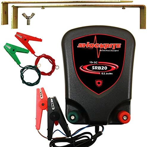 ShockRite ELECTRIC FENCE ENERGISER FENCER 12V SRB20 0.2J