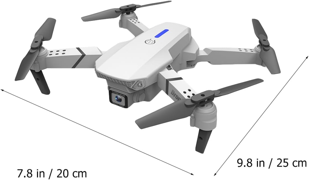 CIYODO Dual Camera Foldable Drone for Aerial Photography Lightweight Portable Quadcopter Cameras Easy Transmission Rolling Function