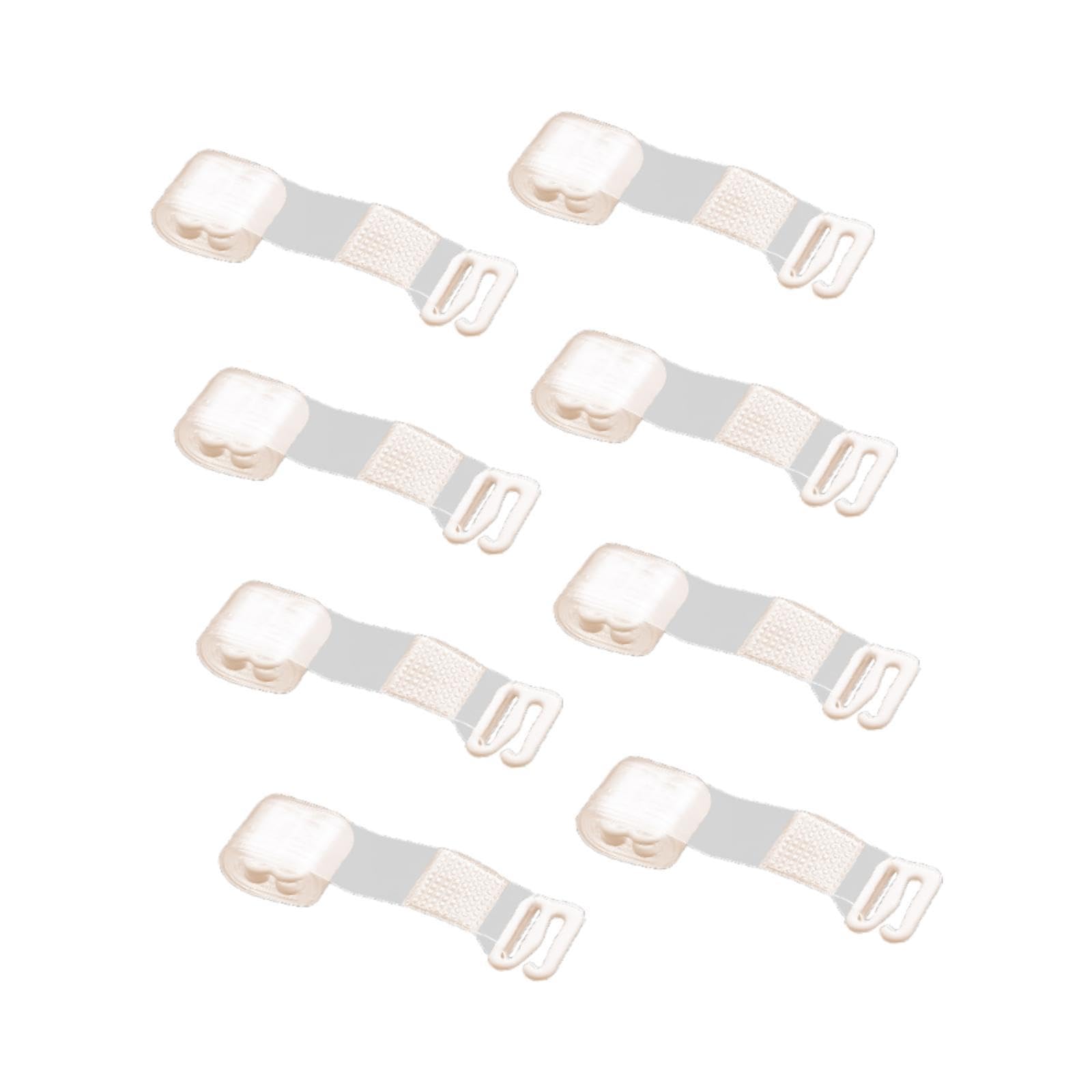 4 Pairs Clear Invisible Bra Straps Replacement Sturdy Lightweight Adjustable 1.8cm Width-image-21