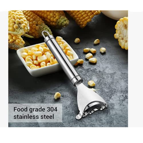 Corn Cob Stripper Peeler Remover Salad Making Cutter Easy Clean Corn Cob Stripper Stainless Steel Splitter Tool #TOP2