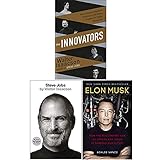 Innovators [Hardcover], Steve Jobs, Elon Musk 3 Books Collection Set