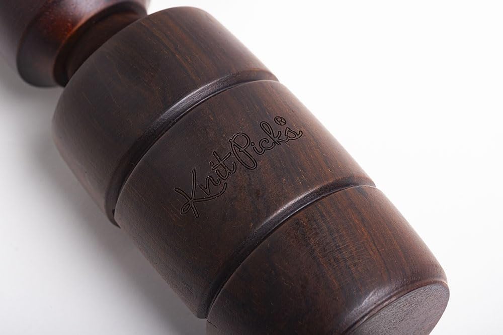Knit Picks Wooden Cocobolo Premium Hardwood Yarn Swift - Yarn Winder for Knitting and Crocheting