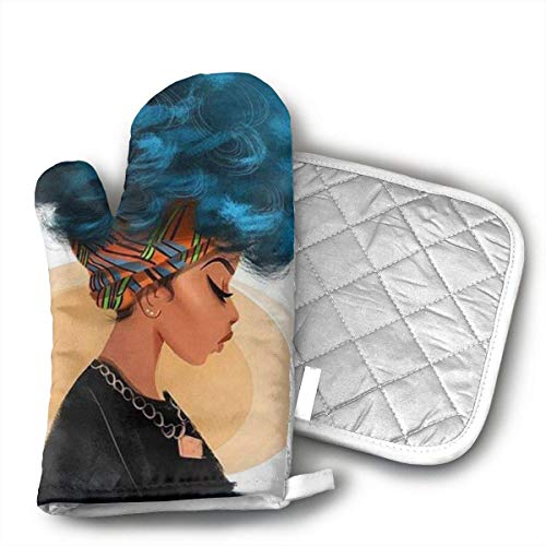 Backöfen und Topflappen, Rodeo Cowboy Reitpferdofenhandschuhe und Topflappen, lustige Druckofenhandschuhe und Topflappen