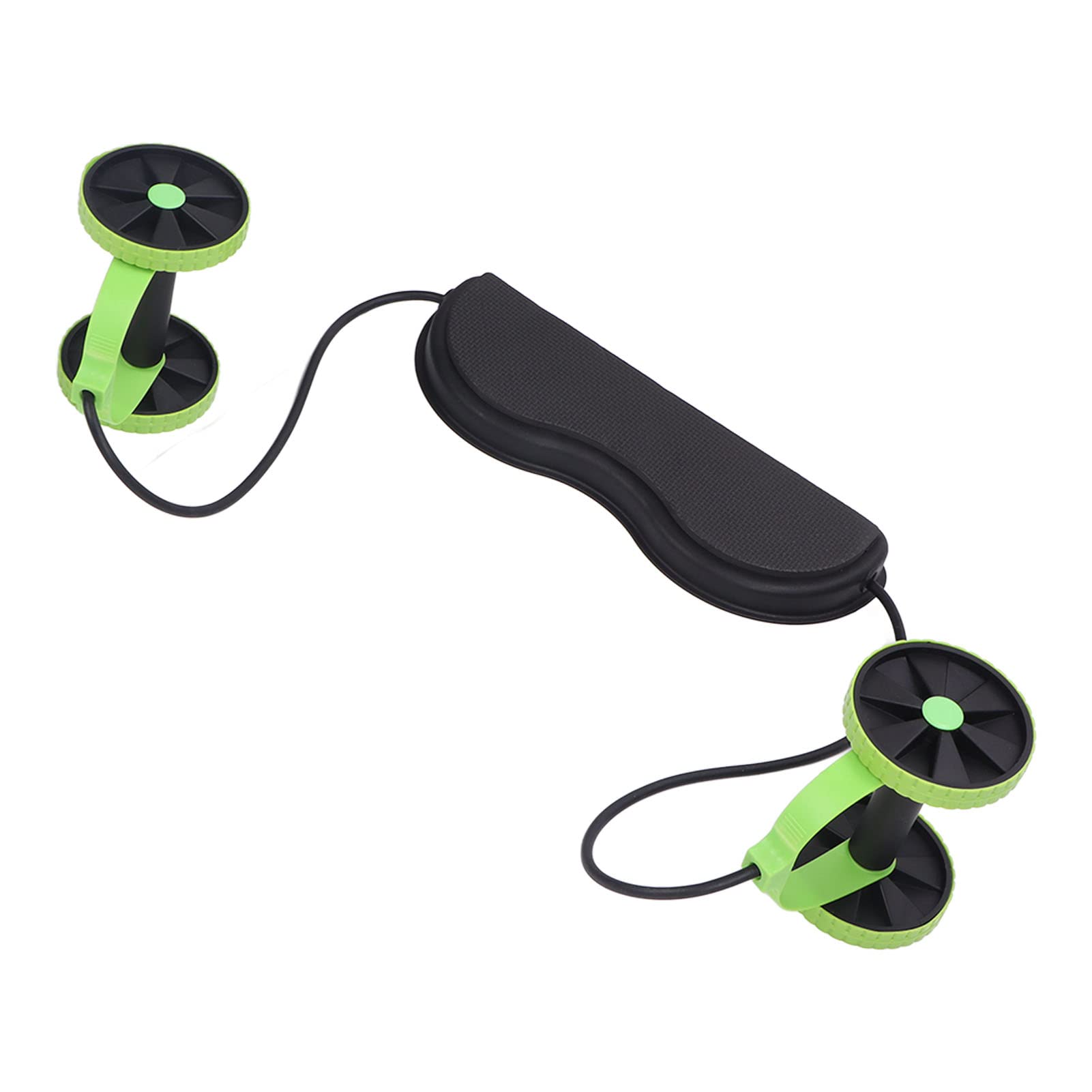 AMONIDA Rolo de Roda Abdominal, Rolo de Design Ergonômico Antiderrapante, Faixa Elástica