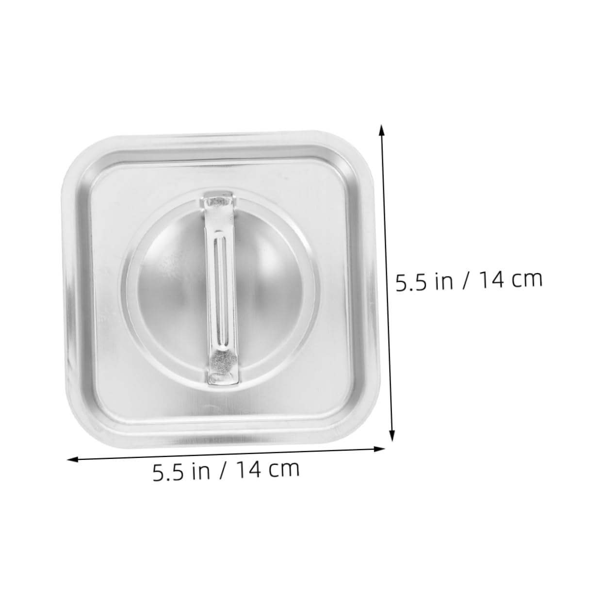 Hemobllo 3pcs Stainless Steel Bowl Covers Lids for Pots and Pans Moisture Spice Canister Lid for Cooking and Baking for Home and Outdoor Use