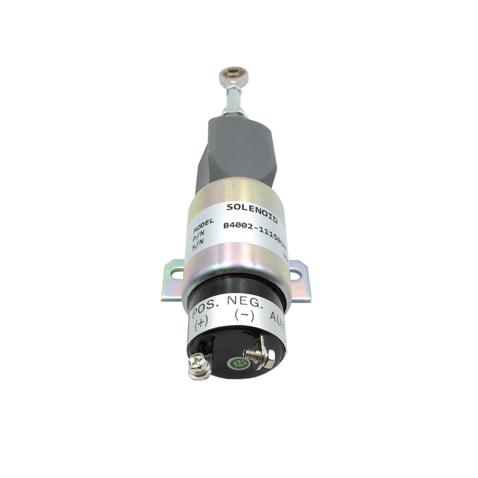 Solenoide de corte de combustible Piezas de excavadora B4002-1115030 Solenoide de corte de combustible de 12 V, compatible con Komatsu PC60-7, PC120-7, PC200-7