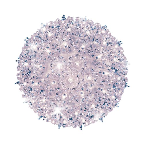 Bethlehem Lighting GKI Indoor/Outdoor 6-Inch Mini Star Sphere with 50 Twinkling, Clear