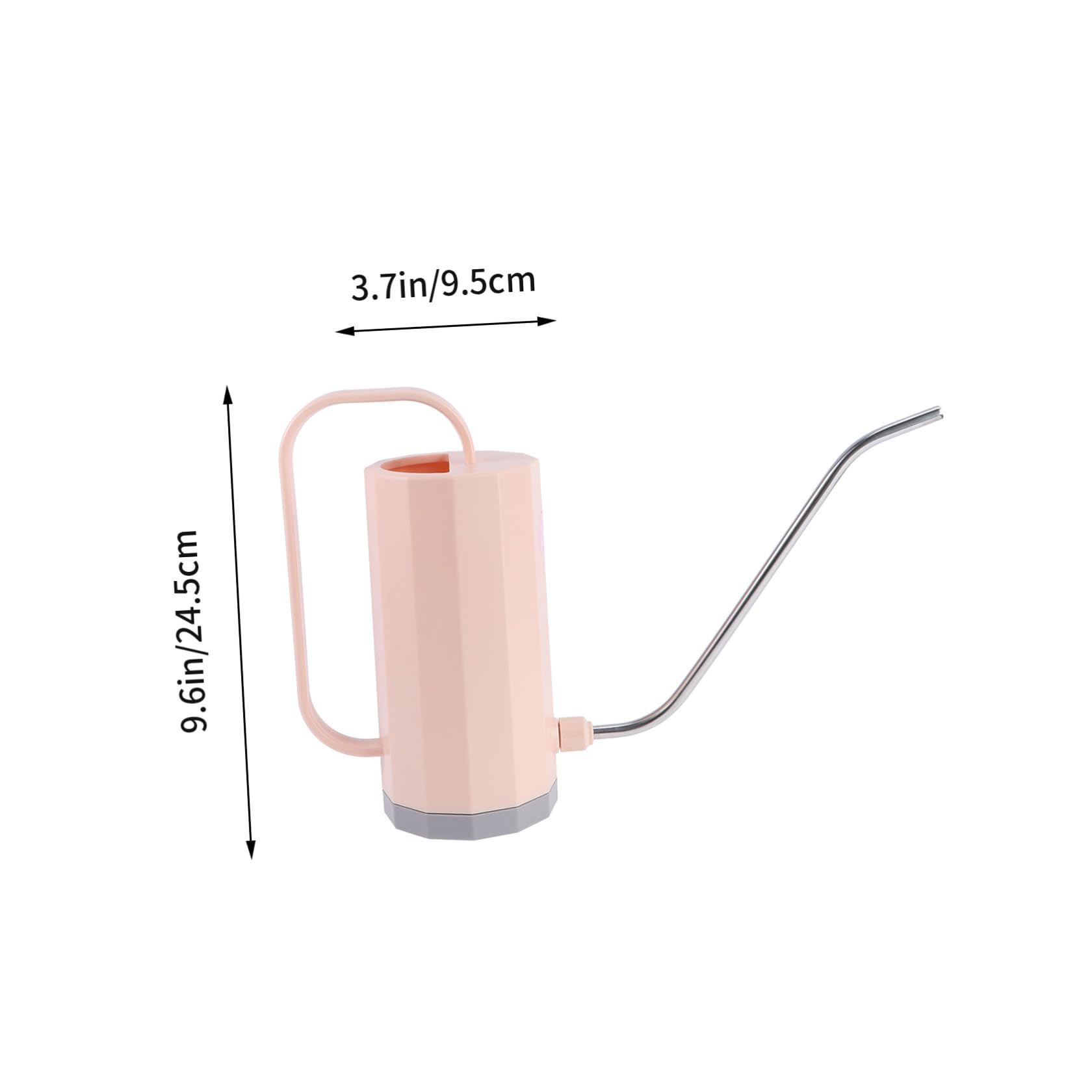UPKOCH 2 Annaffiatoi Per Cactus Con Manico Con Beccuccio Lungo E Collo D'Oca Per Interni Portatili Da Giardino Contenitori Per Acqua Succulente Da Campeggio Rosa
