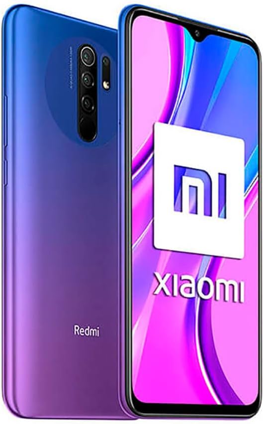 Redmi 9 Dual Sim 64GB 4GB RAM Phone (Sunset Purple)