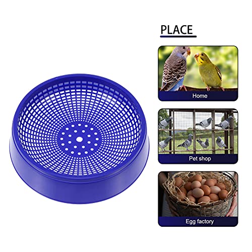 Glstoy 6 Pcs Station Outdoor Dove Pots Egg Bird Bed Birdhouse Utensils Bowls Container Parakeets Sparrow And Incubation Shelter Pigeons Raising Hummingbird Nest Nests Basin Wren #TOP3