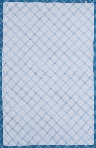 Image of RD TREND Cloud Cotton AC Summer Chadar for Sleeping | 210 TC Soft Lightweight Breathable Single Topsheet /Odhne Wali Chadar | Single Bed Bedsheet 60x90 Inch White