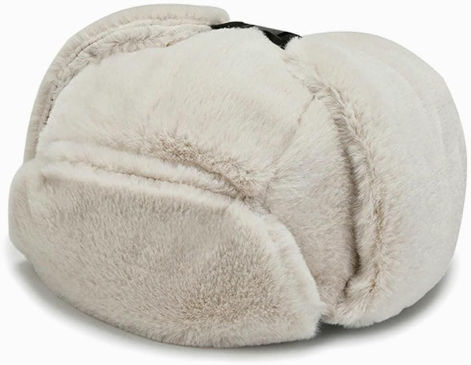 Warm Trapper Hats for Women Men Ushanka Hat Aviator Hat with Ear Flap Russian Hat for Cold Weather Winter Faux Fur Cap