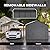 Outsunny 12' x 20' Heavy Duty Metal Carport, Waterproof Garage Car Canopy Shelter with Galvanized Metal Roof and Removable Sidewalls for Cars, Boats, Tractors, Dark Gray