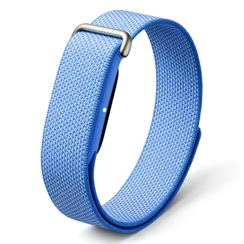 Google Fitbit Air�Ή��i�C�����X�g���b�v (�X�e�����X�X�`�[���A�u���[)