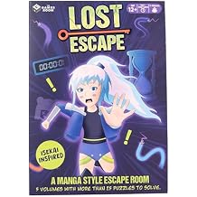 Lost Escape Game. Manga Style Escape Room Game. Complete with 5 Volumes. Family Games Night. Play Solo or in Teams.