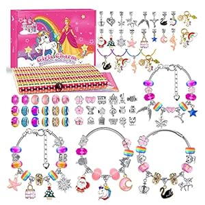 Geschenk Mädchen 5 6 7 8 9 10 11 Jahre, Einhorn Geschenke für Mädchen Schmuck Basteln Mädchen Mädchen Spielzeug Alter 8-12 Weihnachtsgeschenke Geburtstagsgeschenke für Mädchen Schmuck Basteln Mädchen