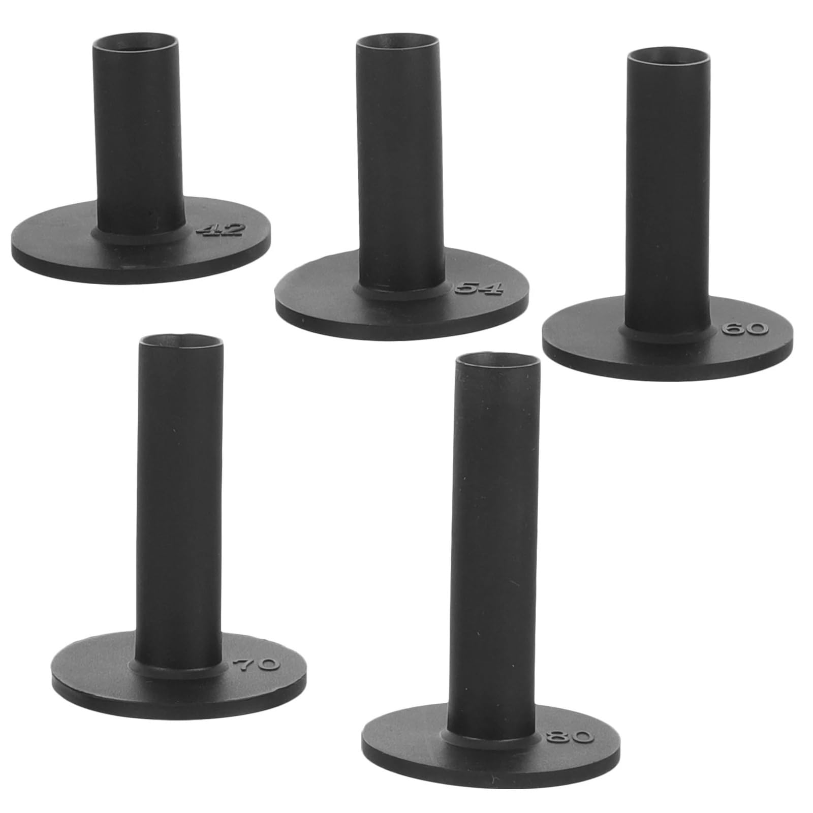 Golf Tee 1Set 5Pcs Silikon Golfplätze Tees Praktische Golfplätze Ball Steht Flexible Golfplätze Tees Golfplätze Tee-Halter FüR Einen Idealen Abschlag