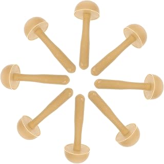 DOITOOL 10 Piezas Herramientas de hongos imprimir herramienta de grabado arte Rodillo de tinta Rodillo de plástico rodillo para frotar cerámica rodillo para frotar para pintar el plastico