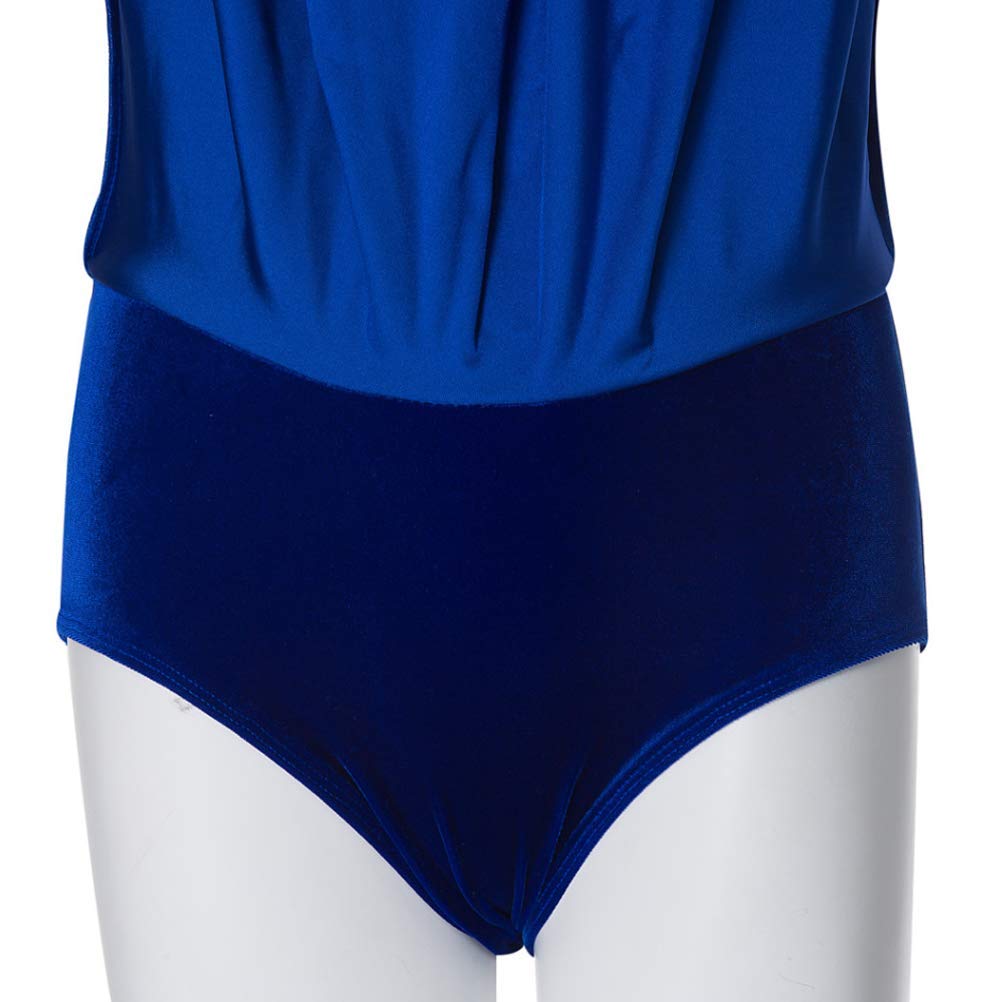 Robe De Patinage Artistique À Manches Longues Tenue De Danse Ballet Velours Femmes Costumes De Compétition Justaucorps De Gymnastique Rythmique Filles avec Short