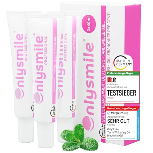ONLYSMILE Zahnaufhellungsgel 3X40 ml