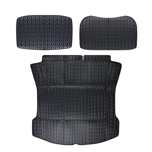 Tapis de sol voiture anti-saleté pour protéger le coffre Tesla 3
