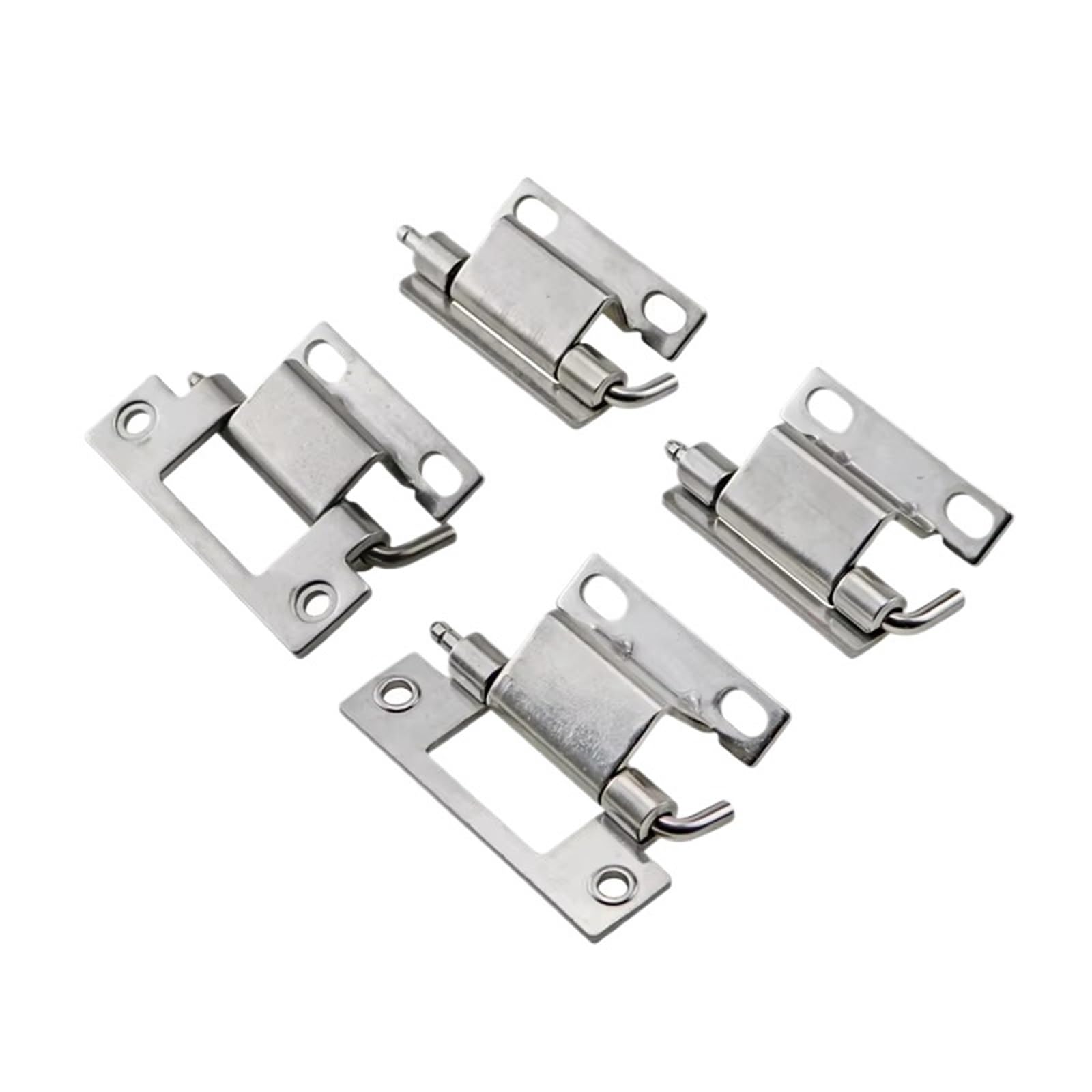 1pcs Stainless Steel Detachable Hinge Cabinet Door Hidden Hinge(60x60x20)