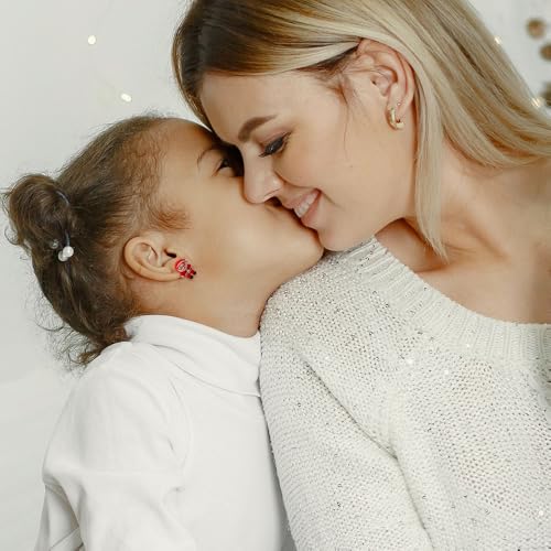 Madison Tyler Conjunto de brincos de Natal para mulheres | Brincos de Natal fofos para mulheres | Pe