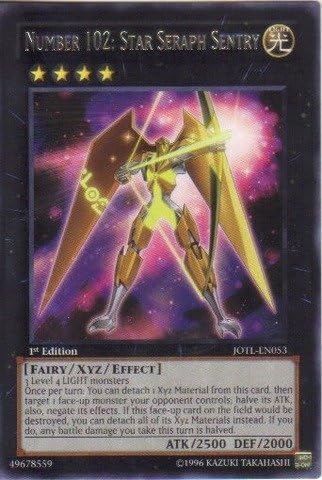 YU-GI-OH! - Número 102 Centinela Serafín Estrella (JOTL-EN053) - Juicio de la Luz - 1 Edición - Raro
