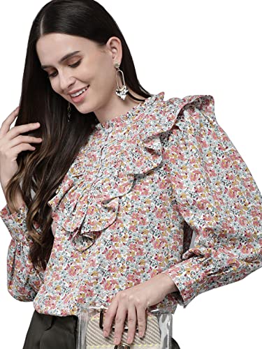 Image of Rare Women's Solid Regular Fit Blouse