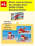  PlusL instrucciones de remake para LEGO 31024,Dendrobatidae: Usted puede construir Dendrobatidae de sus propios ladrillos
