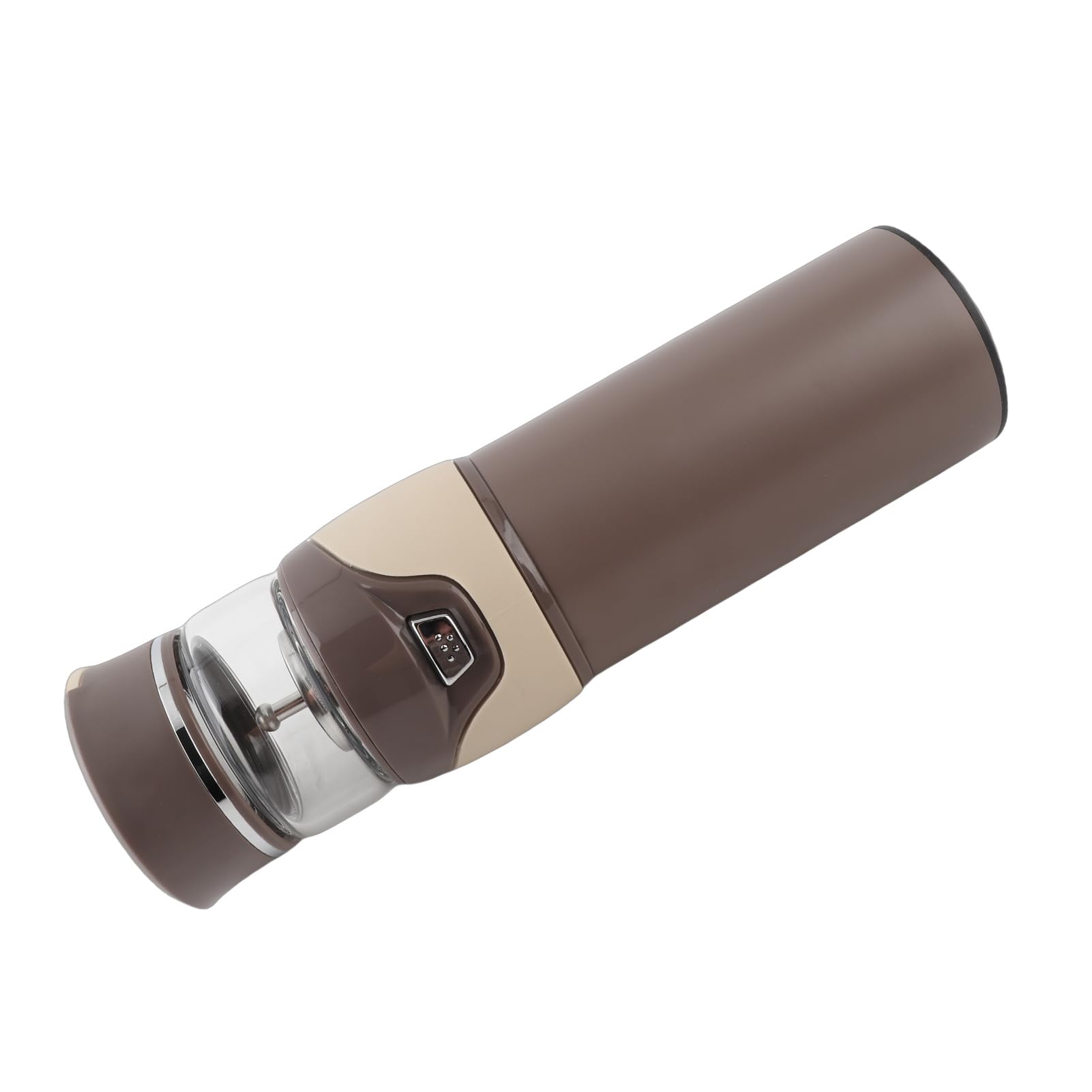SIXRUN Botella de té con Infusor Vaso de té de Acero Inoxidable Taza de Viaje Aislada de Doble Capa para Oficina, Hogar y Uso Diario Mantiene el, el café o el Jugo Caliente o Frío (BROWN)