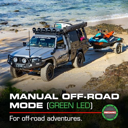 Image of REDARC Tow-Pro Trail Kit Electric Trailer Brake Controller Kit for Nissan Vehicles, Off Road Dual Braking, Plug and Play Install, 12V /24V Compatible to Tow RV, Camper, Trailer, Boat